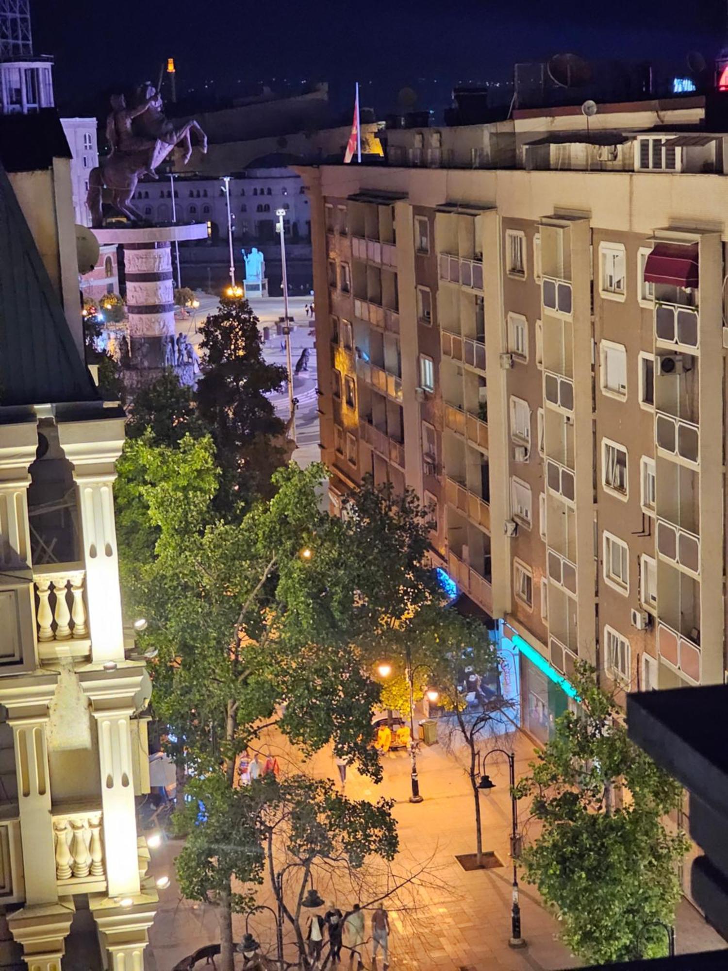 Apartment Skopje Square Exterior foto