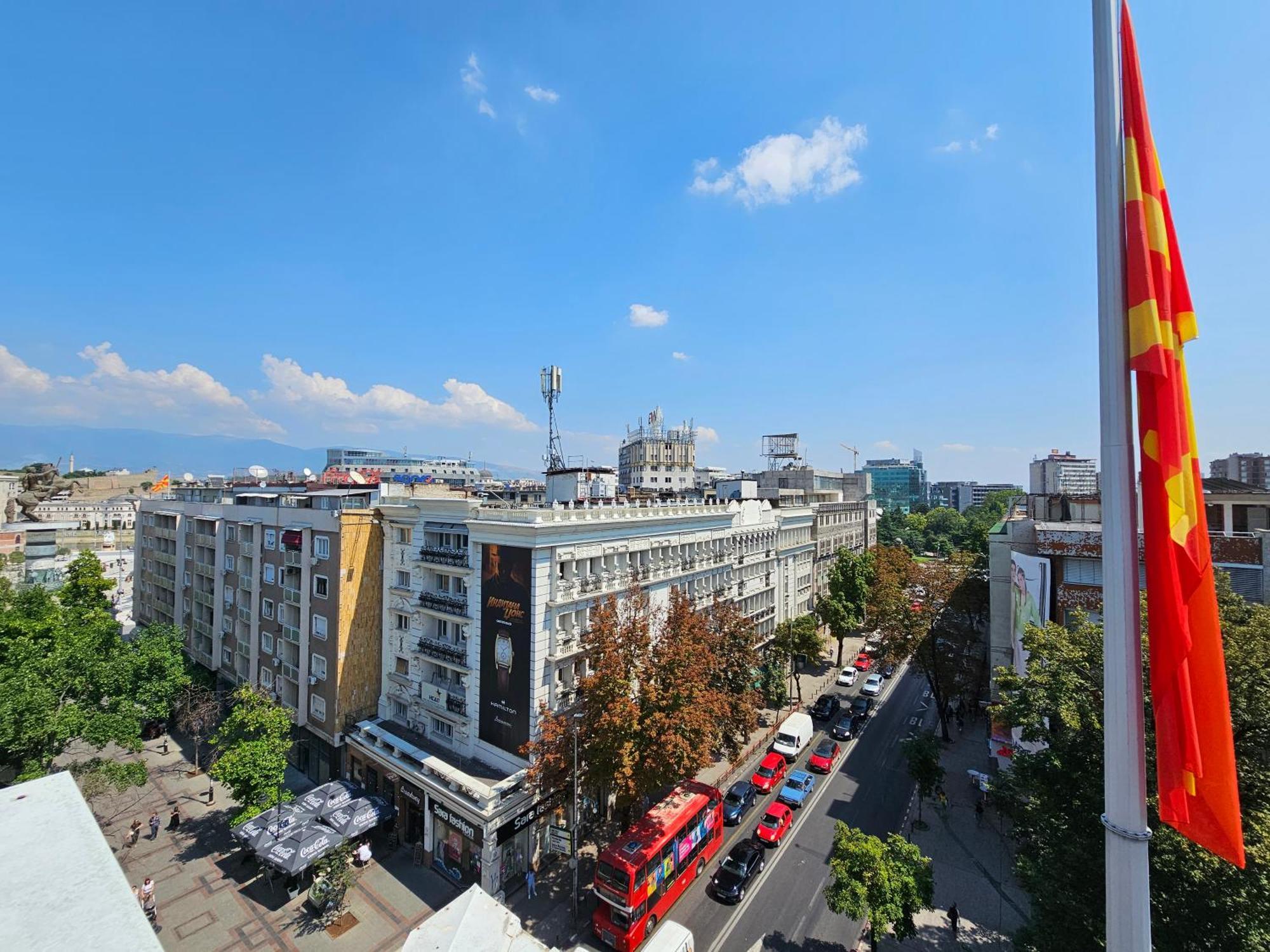 Apartment Skopje Square Exterior foto